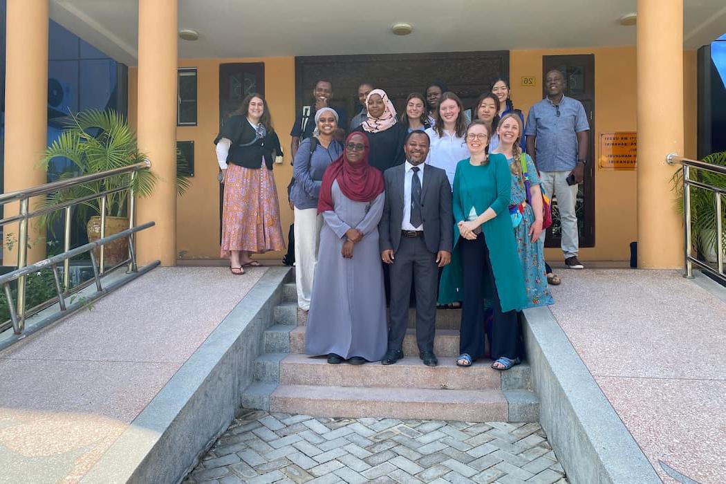 Photon of community members in Zanzibar